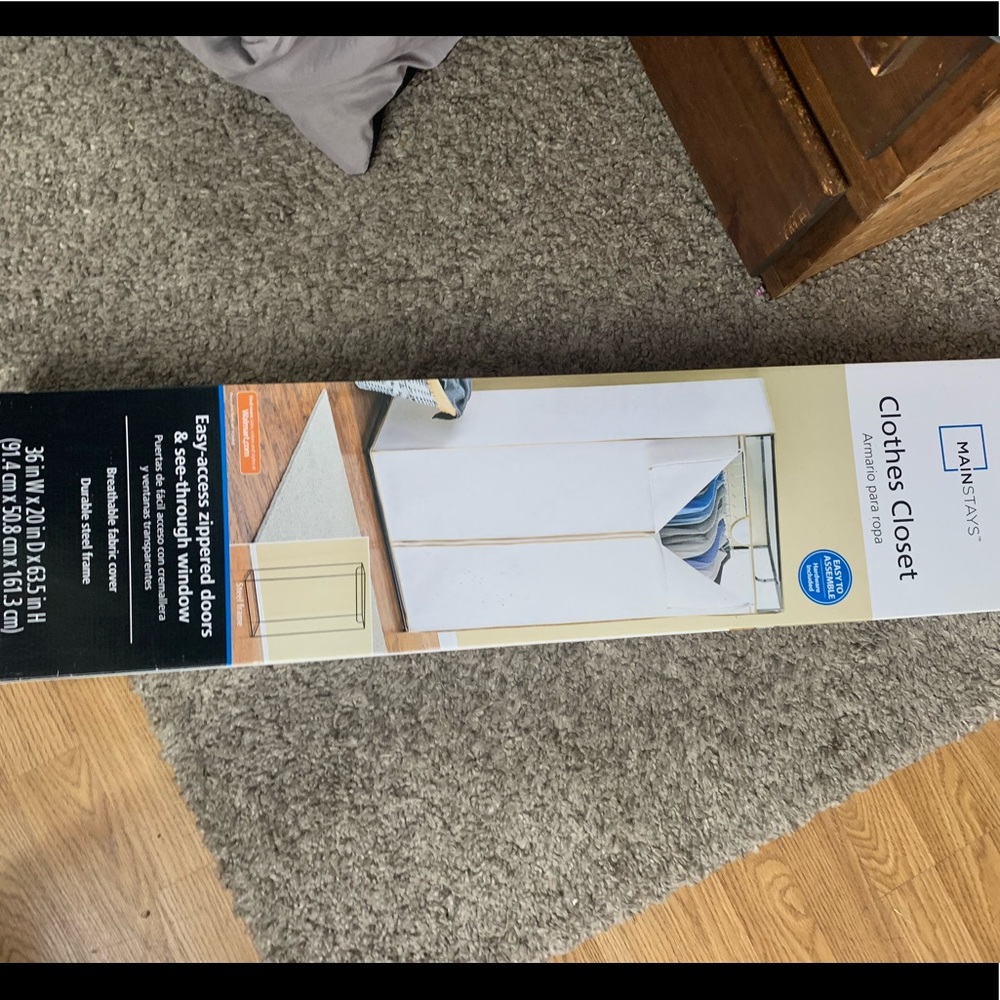 Closet organizer